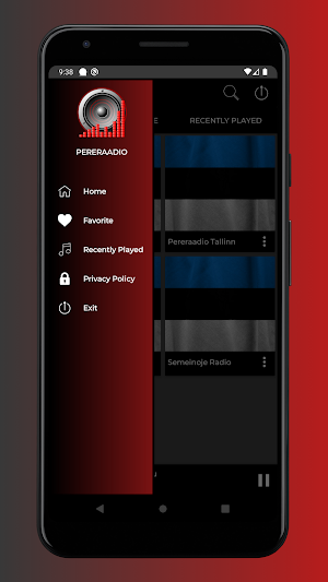 Pereraadio App Screenshot 2