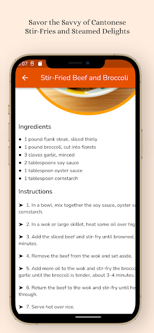 Cantonese Recipes Screenshot 3