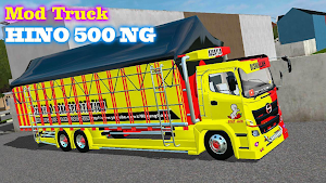 Mod Truck Hino 500 Screenshot 2