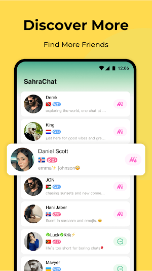 SahraChat - Voice Party Room Screenshot 0