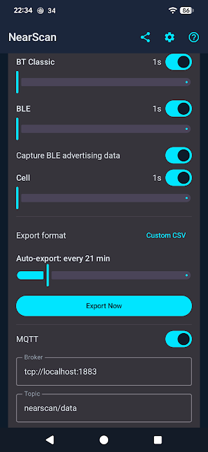 NearScan Screenshot 3