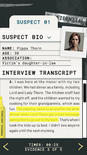 Whodunit? Murder Mystery Games Screenshot 3