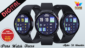 Baku Digital Watch Face screenshot 8