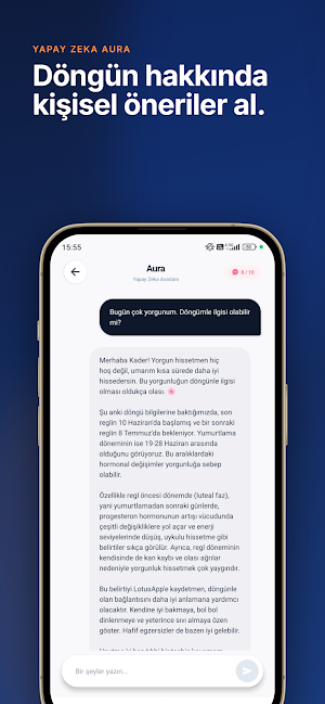 Lotus: Regl & Adet Takvimi Screenshot 2