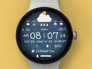 AIwatch Weather C1 watchface Screenshot 0