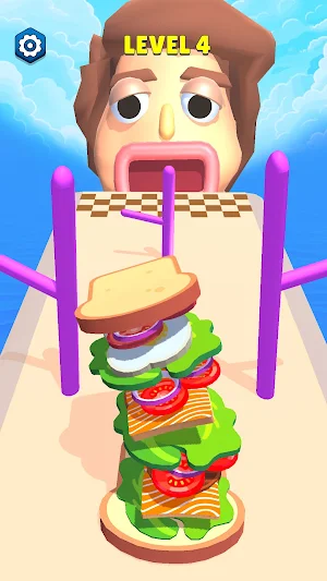 Sandwich Run: Runner Game Screenshot 0