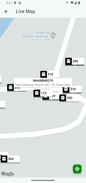 Aapli Bus VVMT Screenshot 1