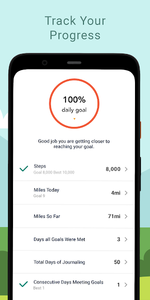 Start Change: Achieve Your Resolutions! Screenshot 3