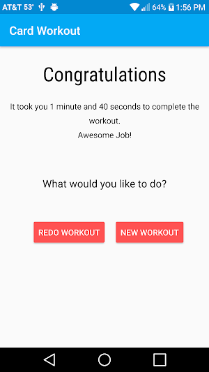 Card Workout Screenshot 3
