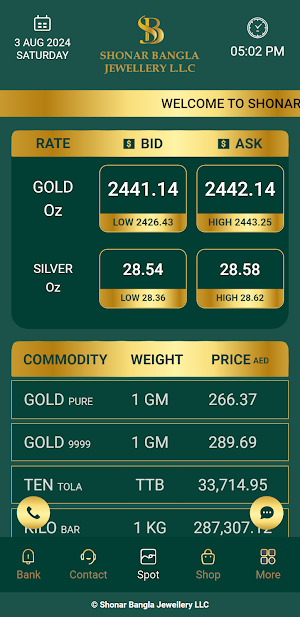 Shonar Bangla Jewellery LLC Screenshot 0