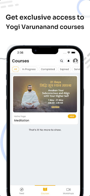 Yogi Varunanand App Screenshot 2