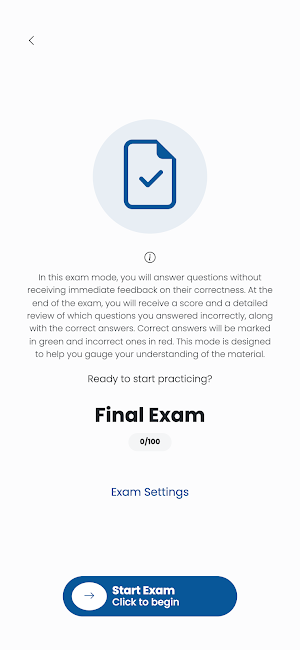 CEN Practice Test Screenshot 0