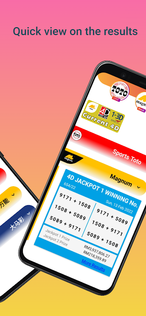 MY SportsToto Magnum & DaMaCai Screenshot 1