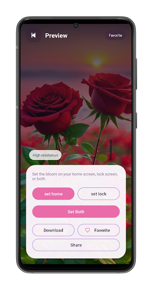 Flowers wallpapers screenshot 4