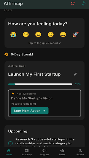 Affirmap: Daily Affirmations Screenshot 0