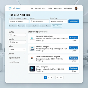 LinkDeed: AI Job Search Finder Screenshot 2