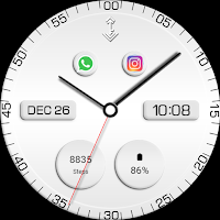 Key WF107 Analog Tuxedo Watch