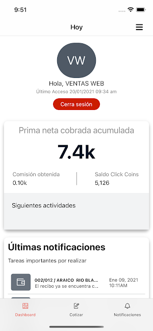 Click Seguros Screenshot 2