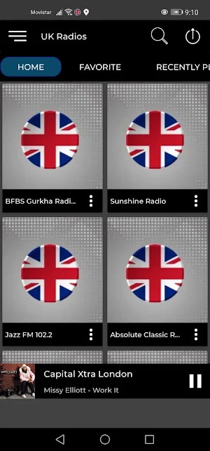 Radios United Kingdom Gurkha Screenshot 0