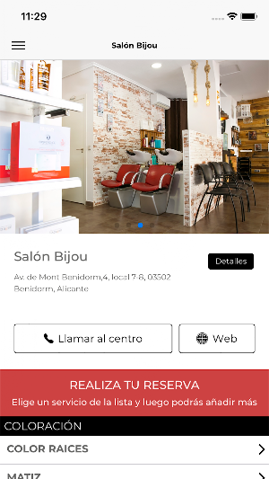Salón Bijou Screenshot 0