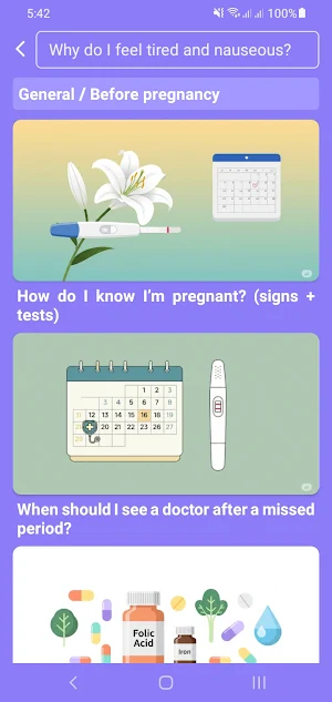 PregCare - Pregnancy Care Screenshot 2