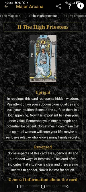 Tarot Academy Screenshot 2