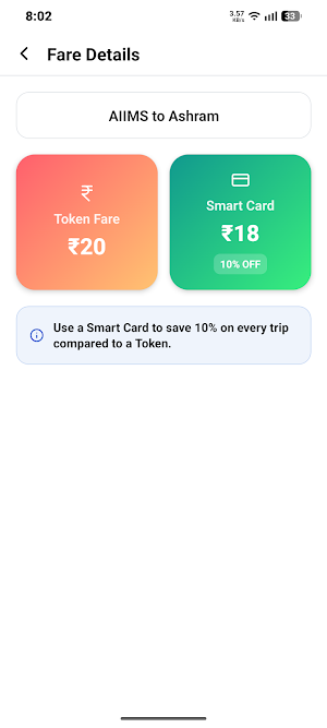 Delhi NCR Metro Navigatior Screenshot 3