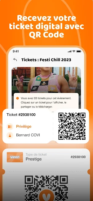 VEEP –Billetterie & Événements Screenshot 3
