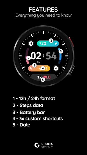 Foreshadow Watch Face Screenshot 1