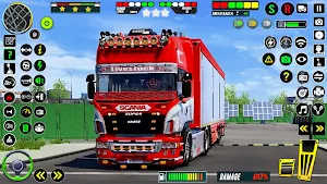 US Euro Truck Driving Games 3d Screenshot 0