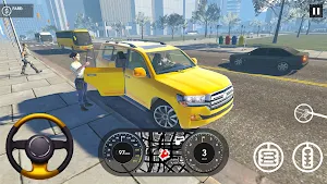 Grand City Crazy Taxi Car Game Screenshot 0