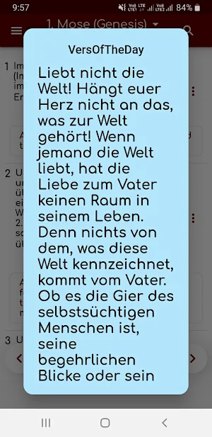 Holy Bible in German(Offline) Screenshot 0