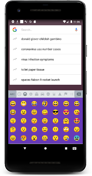 Raven Keyboard - Emoji Keyboar Screenshot 1