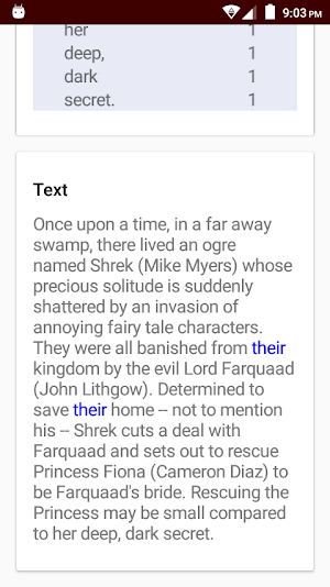 Word Counter Screenshot 2