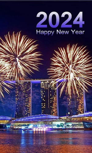 Happy New Year 2024 Wallpaper Screenshot 0