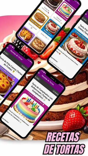 Recetas de Tortas Screenshot 1