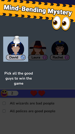 Clue Hunt - Logic Puzzle Game Screenshot 1