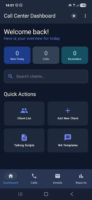 Call Center Manager Screenshot 1