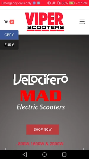 Viper Scooters Screenshot 2