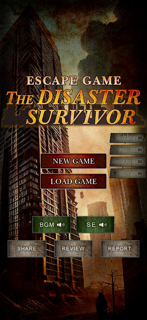 Escape Game DISASTER SURVIVOR Screenshot 0