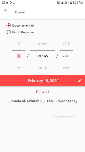 Hijri Calendar & Holidays of o Screenshot 3