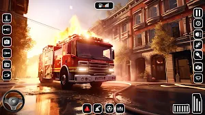 Fire Truck Game:US Firefighter Screenshot 3