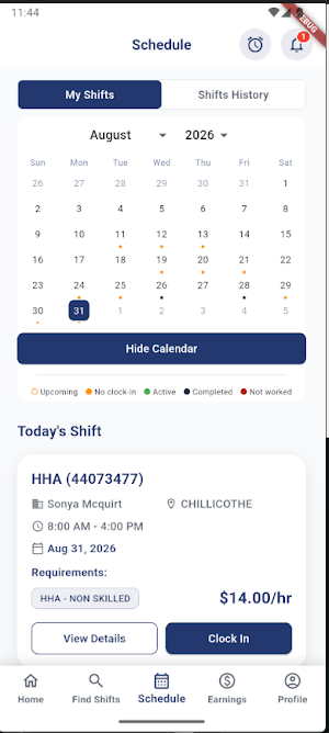 MyFlexTeam Screenshot 3