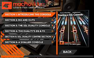 Touring a SSL Console Course by macProVideo Screenshot 1