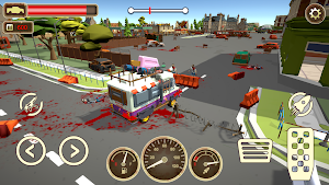 Zombie Crush Driver: Survive the apocalypse Screenshot 1
