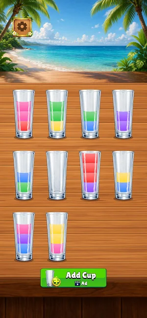 Water Sort Cocktail Screenshot 2