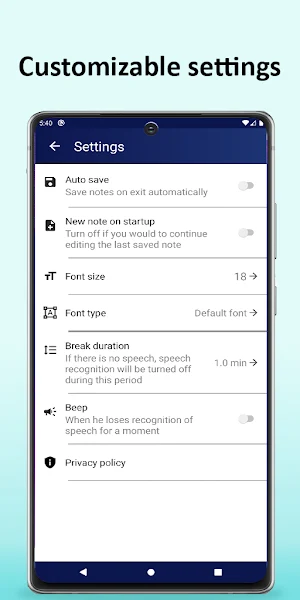 Speech to Text & Voice Typing Screenshot 3