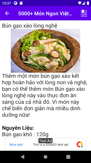 5000+ Món Ngon Việt Nam Screenshot 3