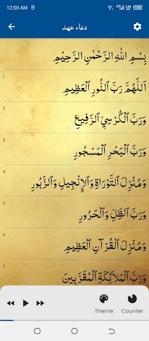 Dua e Ahad دعاى عهد Screenshot 2