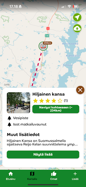 Retkipassi Screenshot 1